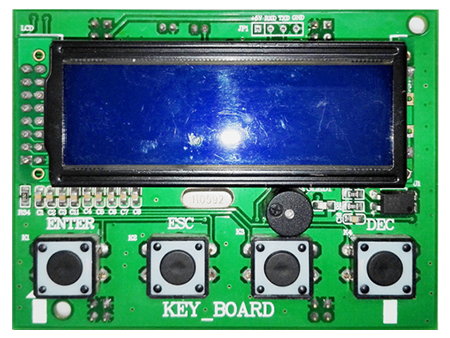 按鍵設置板（LCD）